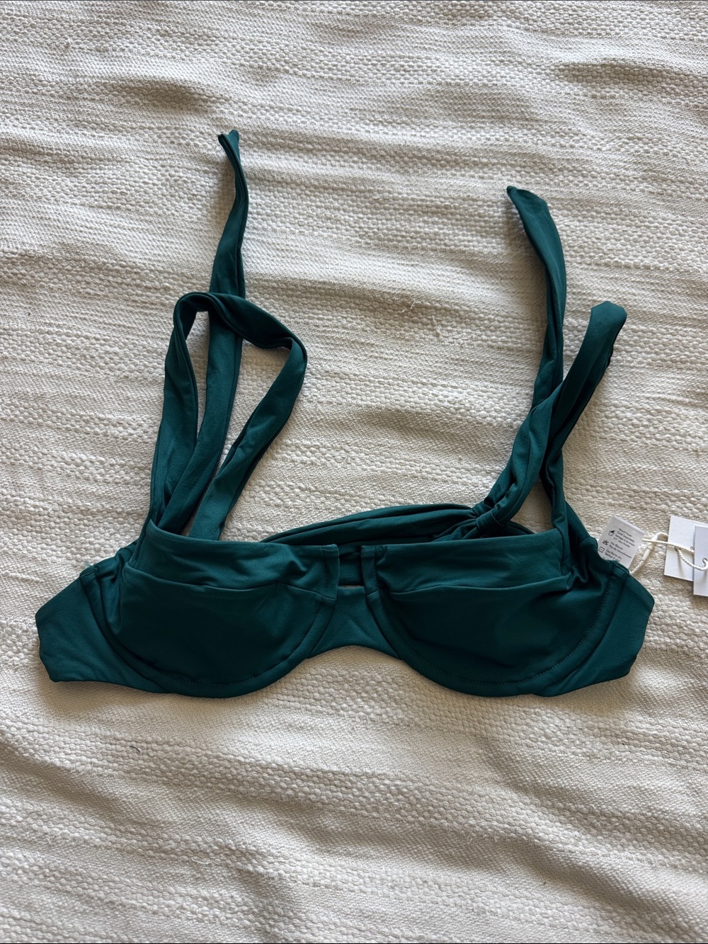 Women’s Underwire Bikini Top in Dark Teal